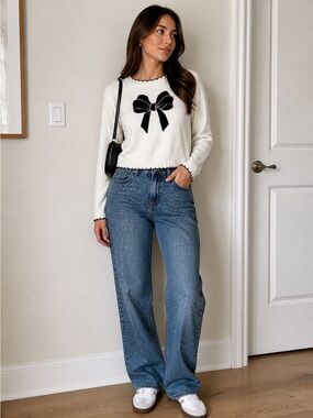 Dynamite Gemstone Sparkly Jeans NWT back to school